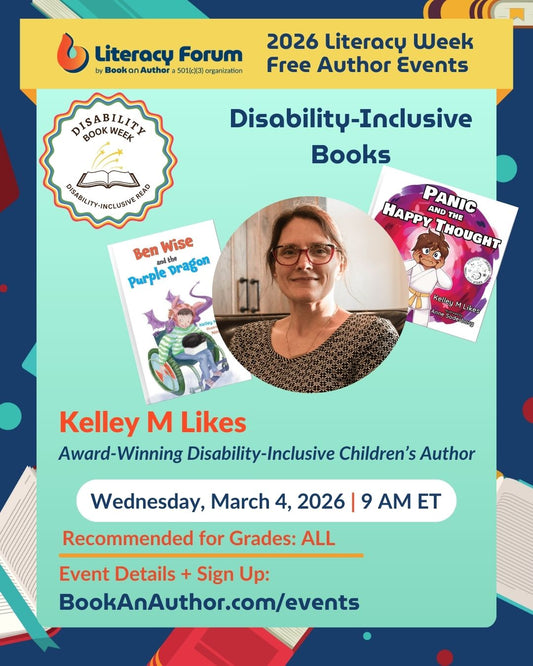 Book an Author Literacy Week - Disability-Inclusive Books
