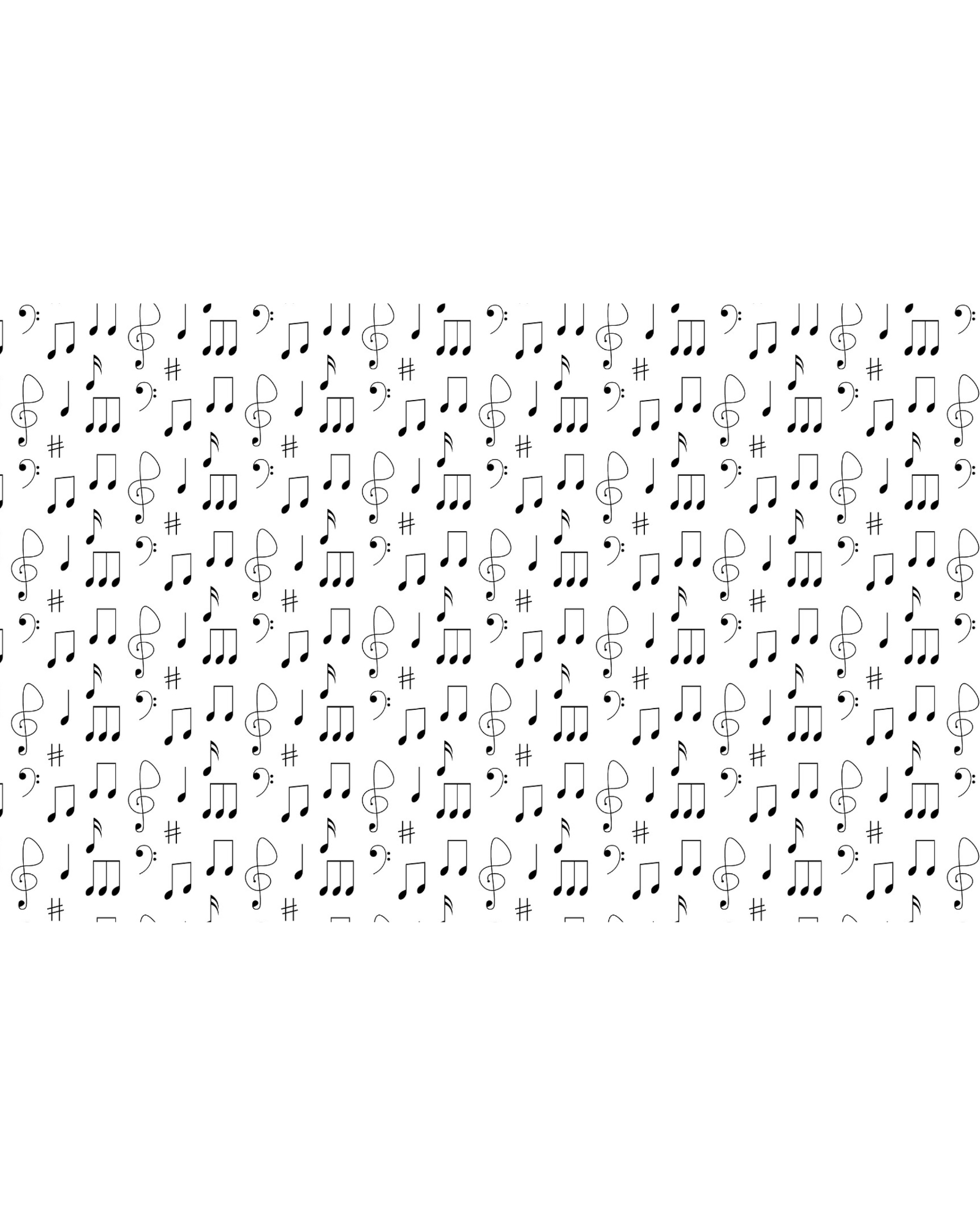 A page of music notes